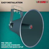 5 Core Outdoor PA Paging Horn Loud Speaker 16 Inch PA Speaker Weatherproof with mounting Bracket - RH 16