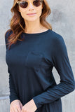 Basic Bae Full Size Round Neck Long Sleeve Top