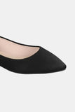 Forever Link Pointy Toe Slip On Flat Loafers