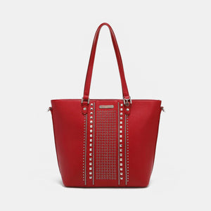 Nicole Lee USA Studded Decor Tote Bag