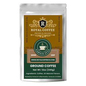 Royal Pumpkin Spice Freshly Roasted Flavored Coffee, (Pumpkin Spice) (Drip)