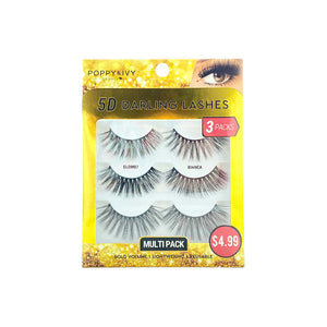 ABSOLUTE Poppy & Ivy 5D Darling Lashes (3-Pack)