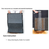 2 in 1 Disinfecting Sanitizing Floor Entrance Mat;