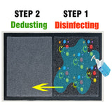 2 in 1 Disinfecting Sanitizing Floor Entrance Mat;