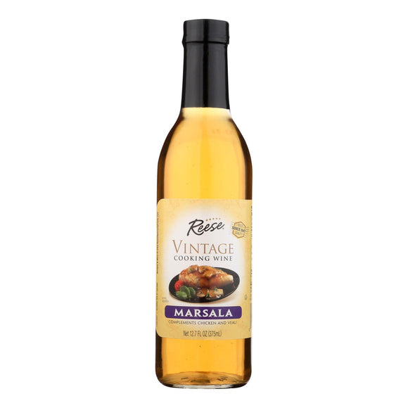 Reese Marsala Cooking Wine - Case Of 6 - 12.7 Fl Oz.