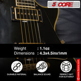 5 Core Guitar Strings Acoustic , Brass Guitar Strings .010-.048 Guitar Strings Acoustic 6 String set GS AC BRSS