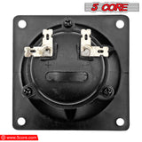 5 Core Tweeter 3.25" x 3.25" • 40W Max Component Square Driver • Piezo Horn Element Super Replacement DJ Tweeters • for Smooth Extended Frequency Response- TW 303 SQ