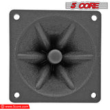 5 Core Tweeter 3.25" x 3.25" • 40W Max Component Square Driver • Piezo Horn Element Super Replacement DJ Tweeters • for Smooth Extended Frequency Response- TW 303 SQ