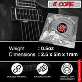 5 Core Guitar strings 6 Pieces Nickel Acoustic Electric Guitar Strings guitar & bass accessories, Light, Gauge 0.09-0.042 Nickel Wound Shield Package Corrosion free - GS EL