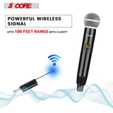 5 CORE Wireless Black Dynamic Microphone 1 Piece Handheld Portable Cordless Microfone Microfono Inalambrico Profesional WM 1001