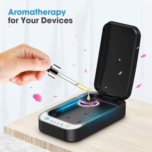 SaniCharge 3 in 1 Sanitize And Charge Your Cellphone Also Enjoy Aromatherapy