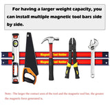 3 Pcs 18 Inch Magnetic Tool Bar Holder Knife