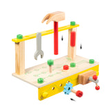 ROBUD Wooden Tool Workbench Toy for Kids & Toddlers, with Wood Tool Set Gift for Boys Girls 3 Year Old and Up