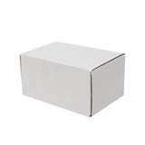 50 Pack 6x4x3 inch Corrugated Box Mailers- White Cardboard Shipping Box Corrugated Box Mailer Shipping Box for Mailer RT