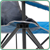 XXL Oversized Camping Chair Heavy Duty 500 LBS for Big Tall People Above 6'4 Padded Portable Folding Sports Lawn Chairs with Armrest Cup Holder & Pocket for Outdoor/Travel/Picnic/Camp