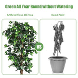 6 Feet Artificial Ficus Silk Tree