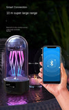 Lamp with Bluetooth White Noise Sound, Jellyfish Aquarium Bubble lamp for Relaxing Decorating Gift Lamps for Adults and Kids