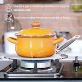 7.5/8/9.25Inch Heat Diffuser Simmer Ring Plate, Stainless Steel with Stainless Handle, Induction Adapter Plate for Gas Stove Glass Cooktop Converter, Flame Guard Induction Hob Pans