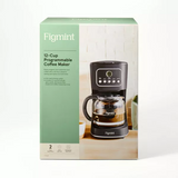 Coffee Maker Gray (12 Cup Programmable)