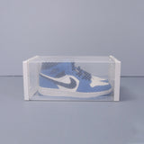 Set of 12 Stackable Clear Plastic Transparent Shoe Storage Box in Home