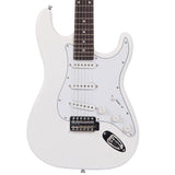 Rosewood Fingerboard Electric Guitar White