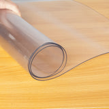 36"X48" Clear PVC Carpet Rug Protective Chair Mat Pad for Floor Office Rolling Chair