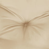 Garden Bench Cushions 2pcs Beige 47.2"x19.7"x2.8" Oxford Fabric