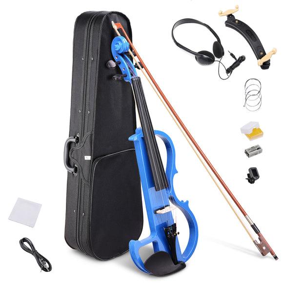 4/4 Violin Electric Violin(right hand)Blue