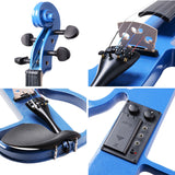 4/4 Violin Electric Violin(right hand)Blue