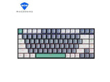 MACHENIKE K500 Gaming Keyboard;  Wired Mechanical Keyboard Hot Swappable 20 RGB Light Effects;  PBT Keycap 84 Keys RGB Light Mac Windows - Grey