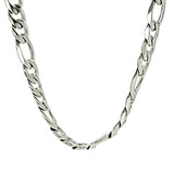 Stainless Steel Figaro Chain Necklace / CHN9500