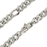 Stainless Steel Figaro Chain Necklace / CHN9500