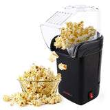 5 Core Hot Air Popcorn Popper Machine 1200W Electric Popcorn Kernel Corn Maker Bpa Free, 95% Popping Rate, 2 Minutes Fast, No Oil-Healthy Snack for Kids Adults, Home, Party, Gift POP