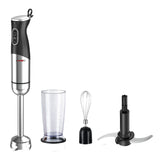 5 Core Handheld Blender 3 IN 1, Electric Hand Held Blenders 500W| Immersion 800ml Beaker & Whisk| 9 Speed Heavy Duty Stick, Stainless Steel Blades for Smoothies Puree Baby Food and Soups- HB1516 New