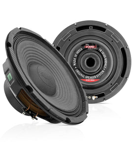 5 Core 10 Inch Subwoofer 85W RMS Full Range Pro Audio Speaker 4 Ohm Car Subwoofers,