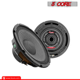 5 Core 10 Inch Subwoofer 85W RMS Full Range Pro Audio Speaker 4 Ohm Car Subwoofers,