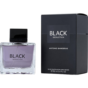 BLACK SEDUCTION by Antonio Banderas EDT SPRAY 3.4 OZ