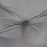 Garden Bench Cushions 2pcs Gray 59.1"x19.7"x2.8" Oxford Fabric