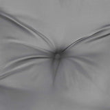 Garden Bench Cushions 2pcs Gray 78.7"x19.7"x2.8" Oxford Fabric