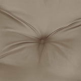 Garden Bench Cushions 2pcs Taupe 78.7"x19.7"x2.8" Oxford Fabric