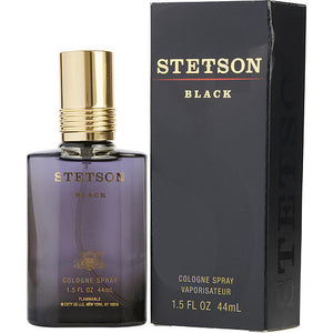 STETSON BLACK by Coty COLOGNE SPRAY 1.5 OZ