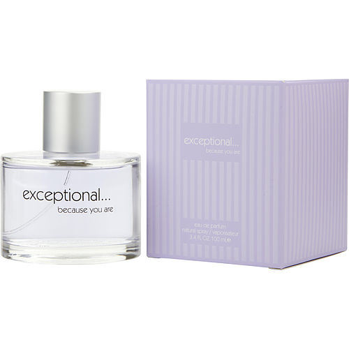 EXCEPTIONAL-BECAUSE YOU ARE by Exceptional Parfums EAU DE PARFUM SPRAY 3.4 OZ