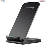 5 Core Magsafe Charger Portable Wireless Charging Station Fast Phone Charger Stand w Sleep Friendly LED 2 Charging Coil -10W Black