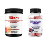 Energy Bundle Pre-Workout and Multi-Vitamins Pure Energy & Pure Focus