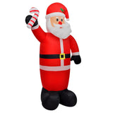 Christmas Inflatable Santa Claus with LEDs 4 ft