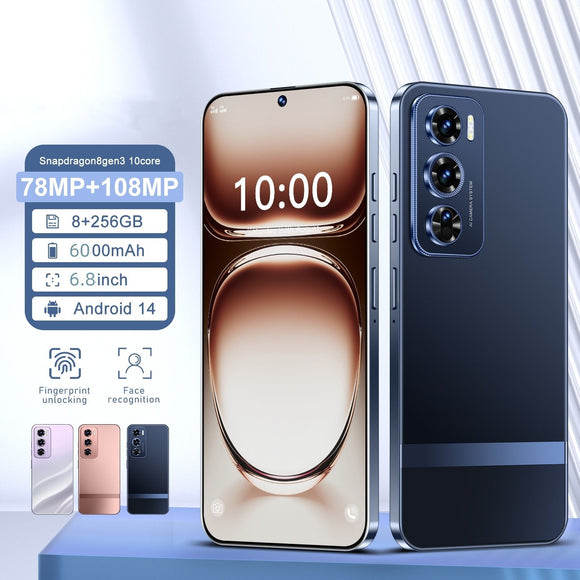 8GB+256GB Reno12 Pro Android 13 Smartphone - 6.8