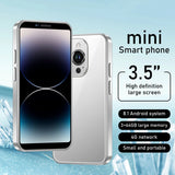 New Arrival 3+64GB i16 Mini Smartphone, 3.5HD Screen, 2600mAh Battery, Dual SIM, Facial Recognition, Pocket Phone, Gift For Kids phone(White)