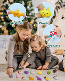 Advent Calendar 2024, 48 Pcs Mochi Squishy Toys for Kids, 24 Days Christmas Countdown Gift for Kid, Cute Animals Relief Stress Toys for Girls Boys