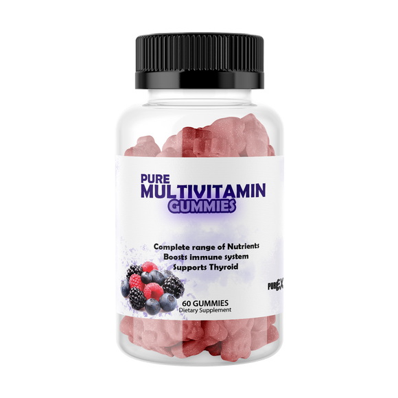 Pure Multi-Vitamins Gummies Dietary Supplement 60 Gummies