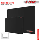 5 Core Gaming Mouse Pad |2-Pack| Standard Size with Durable Stitched Edges and Non-Slip Rubber Base Large Laptop PC Computer Notebook, High-Performance and Optimized Anti Slip MP 3X3 2PCS